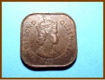 Малайя и Британское Борнео 1 цент 1957 г.