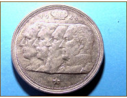 Бельгия 100 франков 1948 г. Серебро