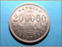 Германия 200000 1923 г. 