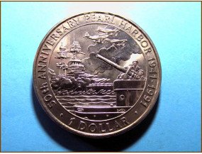  1 доллар. Соломоновы острова 1991 г.