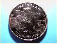 Новая Зеландия 1 доллар 1988 г.