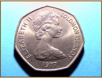   1 доллар. Соломоновы острова 1977 г.