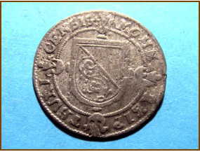 1 шиллинг. Швейцария, Цюрих 1747 г. Серебро