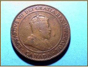 Канада 1 цент 1909 г.