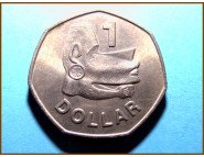 1 доллар. Соломоновы острова 1977 г.
