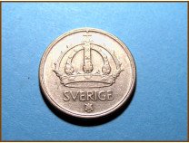 Швеция 25 эре 1950 г. Серебро