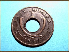 Восточная Африка 1 цент 1923 г.