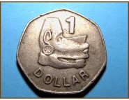 1 доллар. Соломоновы острова 1977 г.