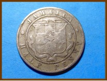 Ямайка 1/2 пенни 1870 г.