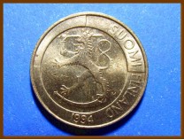 Монета Финляндия 1 марка 1994 г.