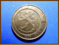 Монета Финляндия 1 марка 1997 г.