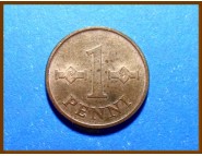 Финляндия 1 пенни 1968 г.