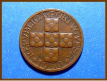 Монета Португалия 20 сентаво 1960 г.