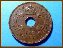 Восточная Африка 10 цент 1949 г.