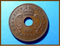 Восточная Африка 10 цент 1952 г.