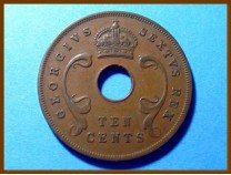 Восточная Африка 10 цент 1951 г.
