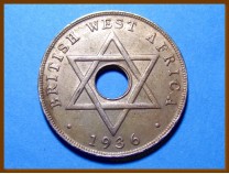 Британская Западная Африка 1 пенни 1936 г.
