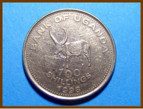 Уганда 100 шиллингов 1998 г.