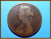 Канада Новая Шотландия 1 цент 1864 г.