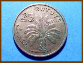 Гамбия 25 бутутов 1971 г.