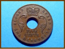 Восточная Африка 5 центов 1955 г.