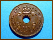 Восточная Африка 10 цент 1936 г.