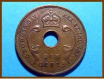 Восточная Африка 10 цент 1942 г.