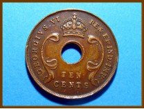 Восточная Африка 10 цент 1943 г.