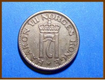Монета Норвегия 50 эре 1953 г.