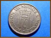 Монета Норвегия 50 эре 1957 г.