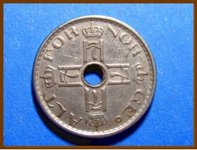 Монета Норвегия 50 эре 1948 г.