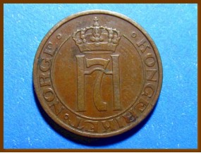 Монета Норвегия 2 эре 1940 г.