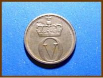 Монета Норвегия 10 эре 1969 г.