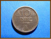 Монета Норвегия 10 эре 1942 г.