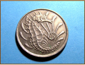 Сингапур 10 центов 1980 г.