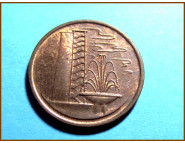 Сингапур 1 цент 1974 г.
