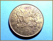 Кения 5 центов 1984 г.