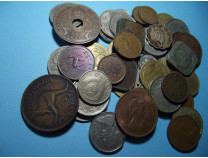 Набор иностранных монет 56 штук