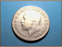 Великобритания 6 пенсов 1932 г. Серебро