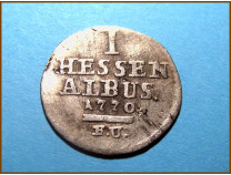 Германия 1 альбус Гессен 1770 г. Серебро