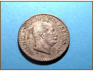 Германия Пруссия 1 сильбер грош 1868 г. Серебро