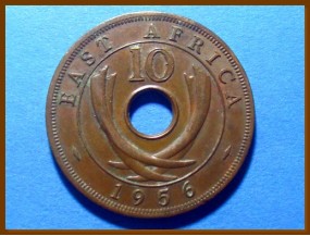 Восточная Африка 10 центов 1956 г.