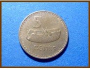 Фиджи 5 центов 1969 г.
