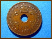 Восточная Африка 10 центов 1937 г.