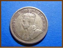 Канада 10 центов 1936 г. Серебро