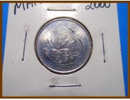 Канада 25 центов 2000 г.