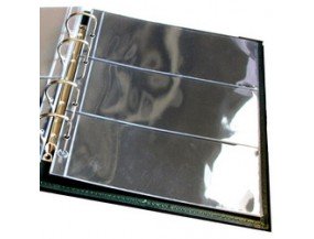 ЛистСтандарт для хранения бон (банкнот) на 3 ячейки. Стандарт "OPTIMA". Размер 200х250 мм