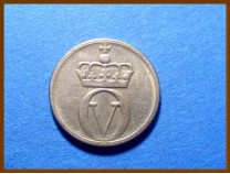 Монета Норвегия 10 эре 1968 г.