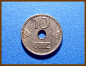 Монета Норвегия 10 эре 1949 г.