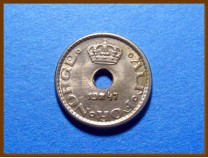 Монета Норвегия 10 эре 1947 г.